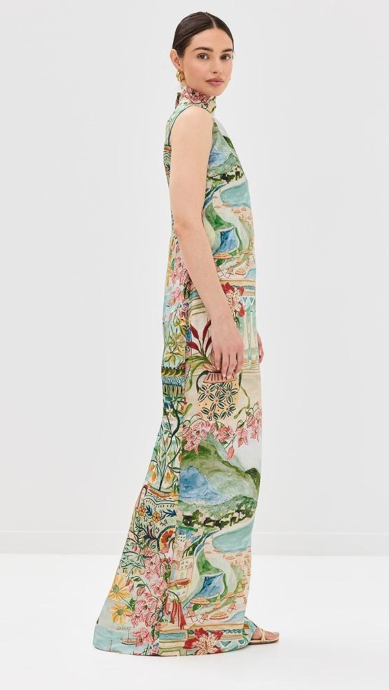 Isla & White High Neck Maxi Dress | Shopbop Product Image