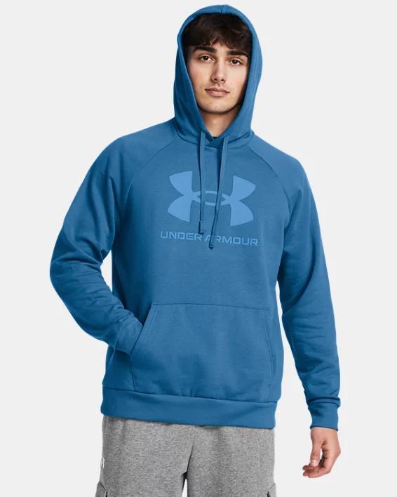 Mens UA Rival Fleece Logo Hoodie Product Image