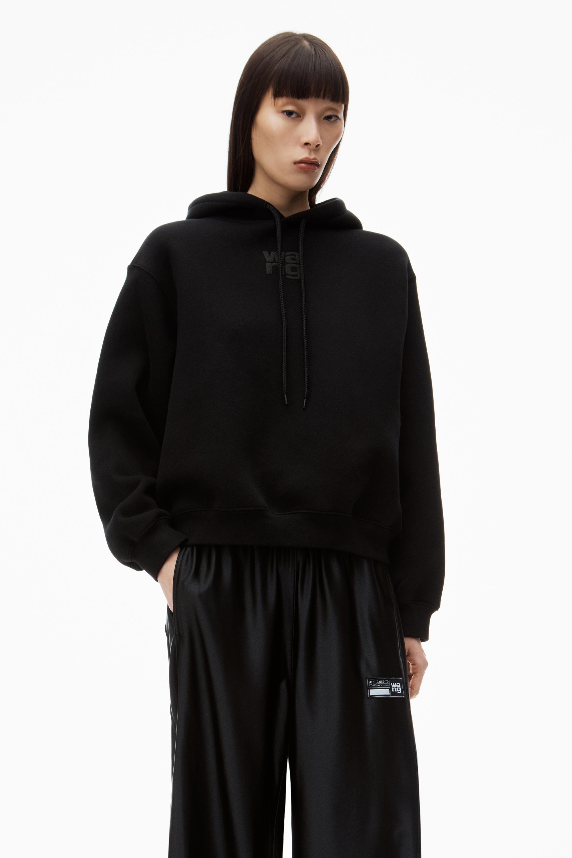 Puff Logo Hoodie In Structured Terry Product Image