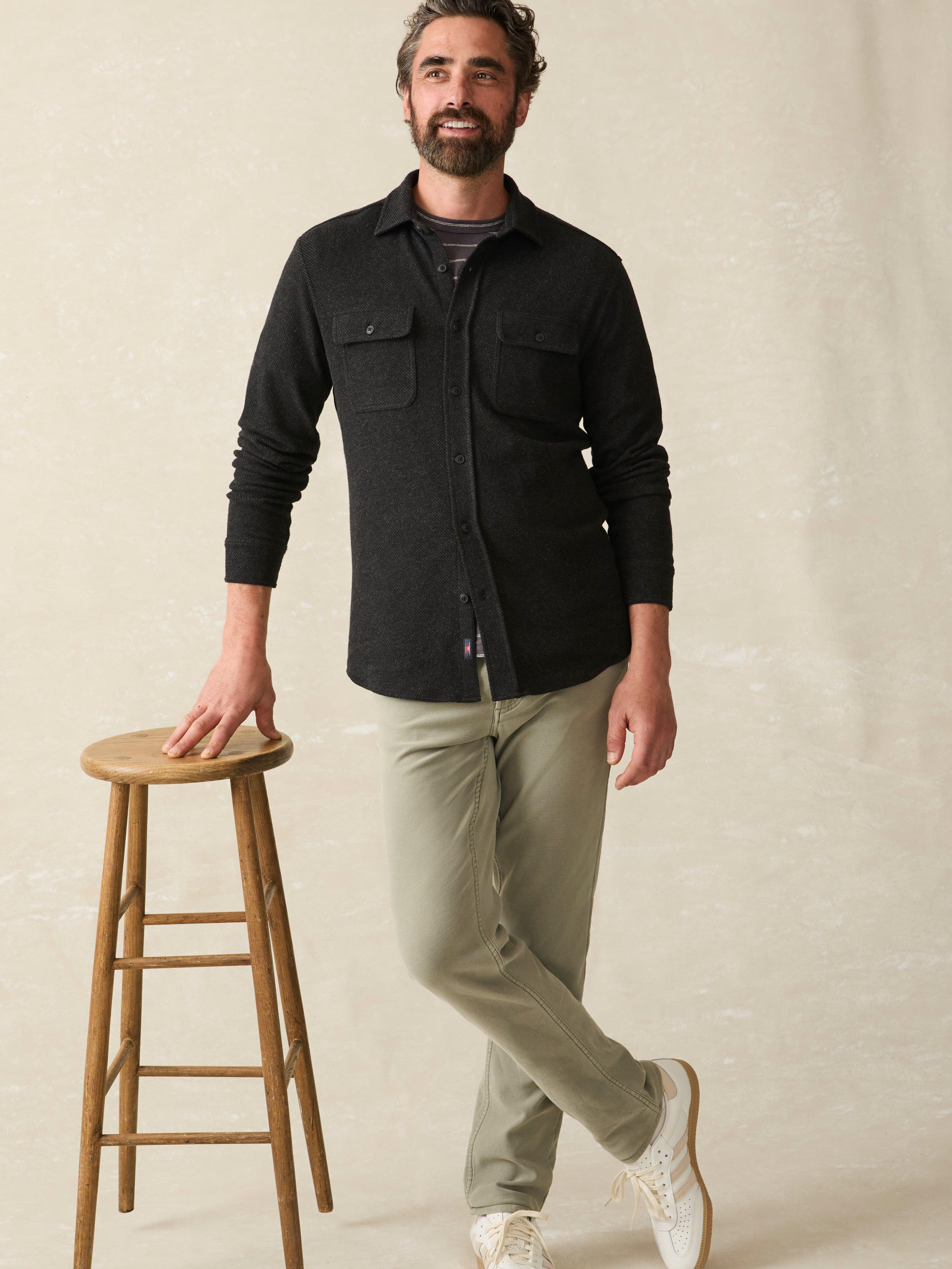 Legend™ Sweater Shirt - Heathered Black Twill Male Product Image