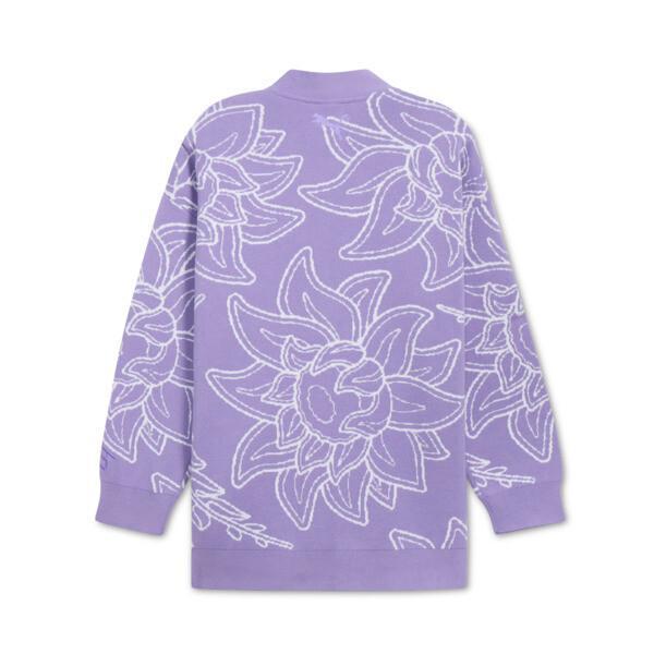 PUMA STEWIE x CITY OF LOVE Women's Cardigan in Lavender Alert/Aop Product Image