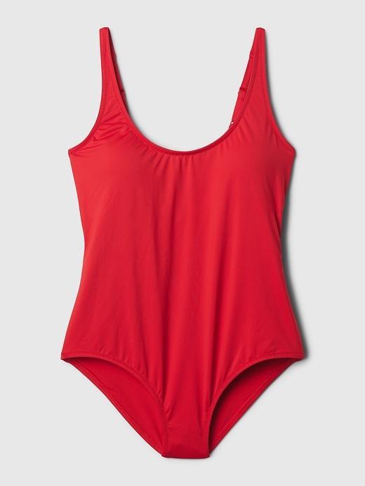 Scoop Neck Swimsuit Product Image