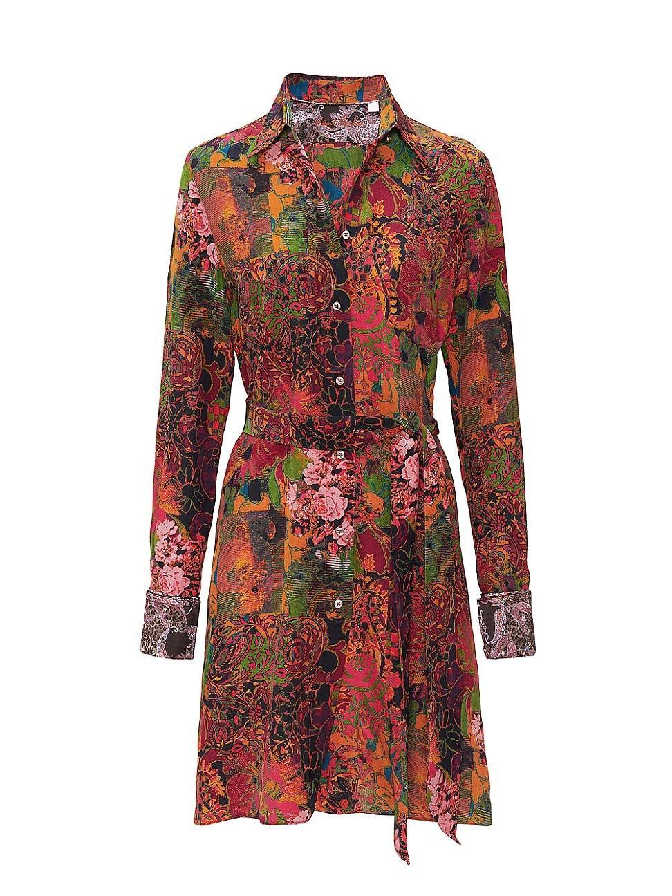 Womens Charlotte Belted Shirtdress Product Image