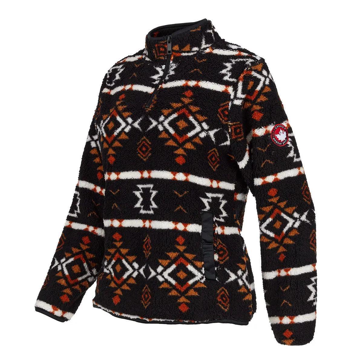 Canada Weather Gear Women's Full Zip Printed Sherpa Jacket Product Image