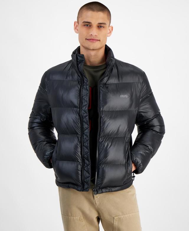 Hugo by Hugo Boss Mens Beazly2435 Slim-Fit Quilted Full-Zip Puffer Jacket Product Image