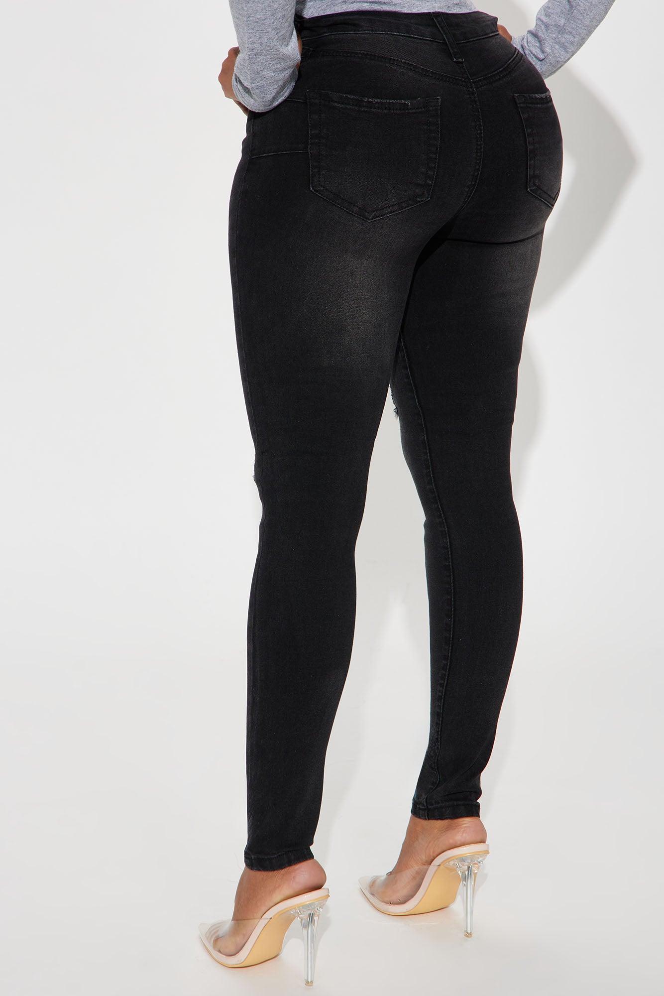 Heartbreakers Stretch Booty Lifting Skinny Jeans - Black Product Image