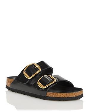 Birkenstock Womens Arizona High Shine Big Buckle Slide Sandals Product Image