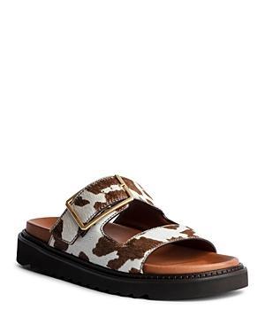 Zadig & Voltaire Alpha Cecilia Geneuine Calf Hair Slide Sandal in Flash at Nordstrom, Size 11Us Product Image