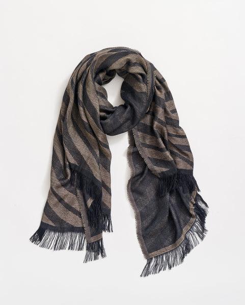 Woven Ribbon Scarf -  Product Image