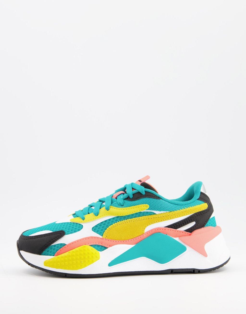 Puma RS-X3 sneakers in teal Product Image