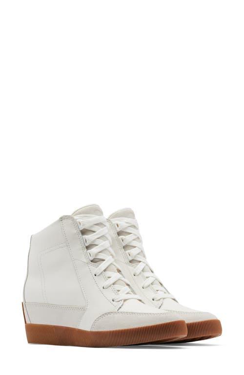 Sorel Out N About Waterproof Leather Wedge Sneakers Product Image