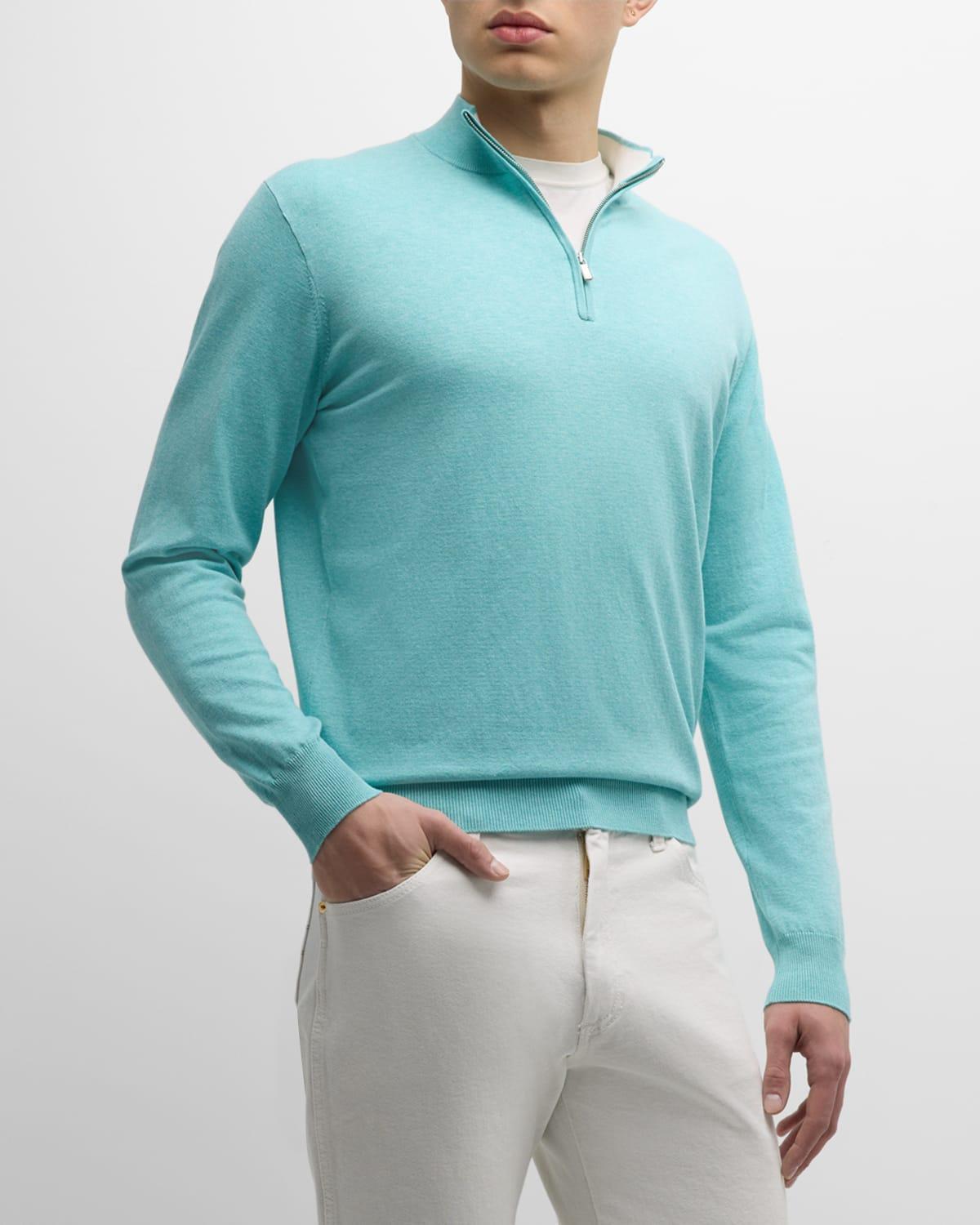 Mens Whitaker Quarter-Zip Sweater Product Image