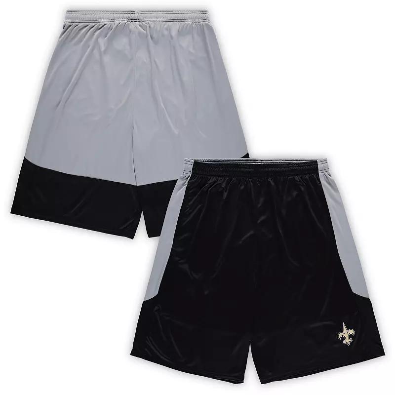 Mens Fanatics Branded New Orleans Saints Big & Tall Team Logo Shorts Product Image