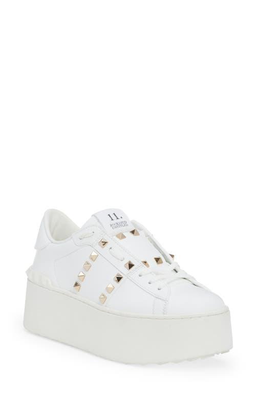 Valentino Garavani Open Untitled Rockstud Platform Sneaker Product Image