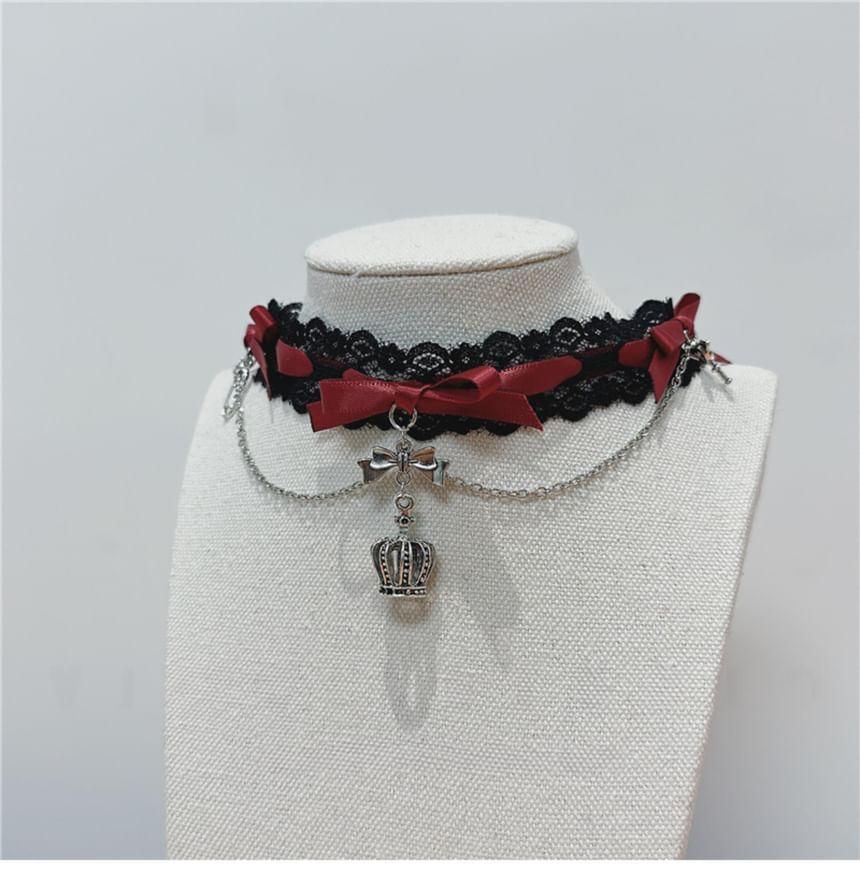 Crown Lace Choker Product Image