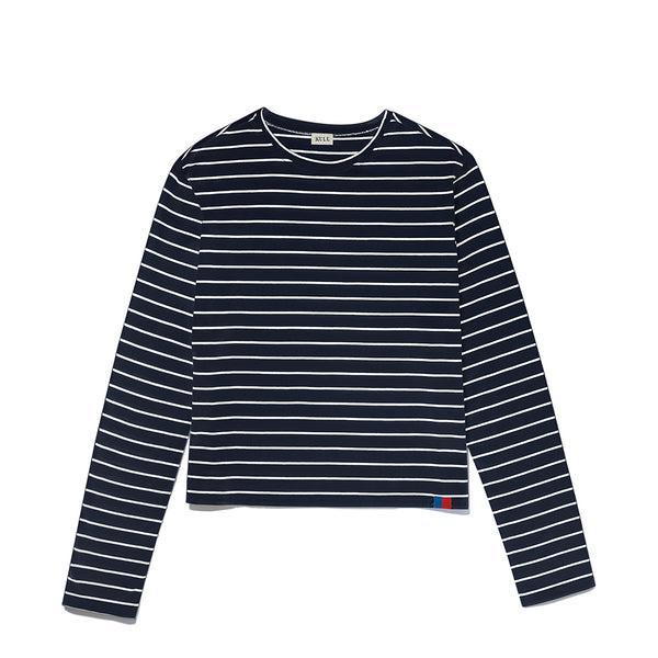 The Venice - Navy/Cream Pinstripe Product Image