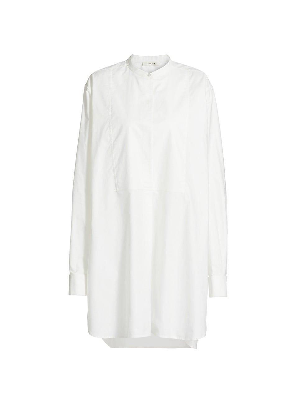 Womens Hari Cotton Longline Shirt Product Image