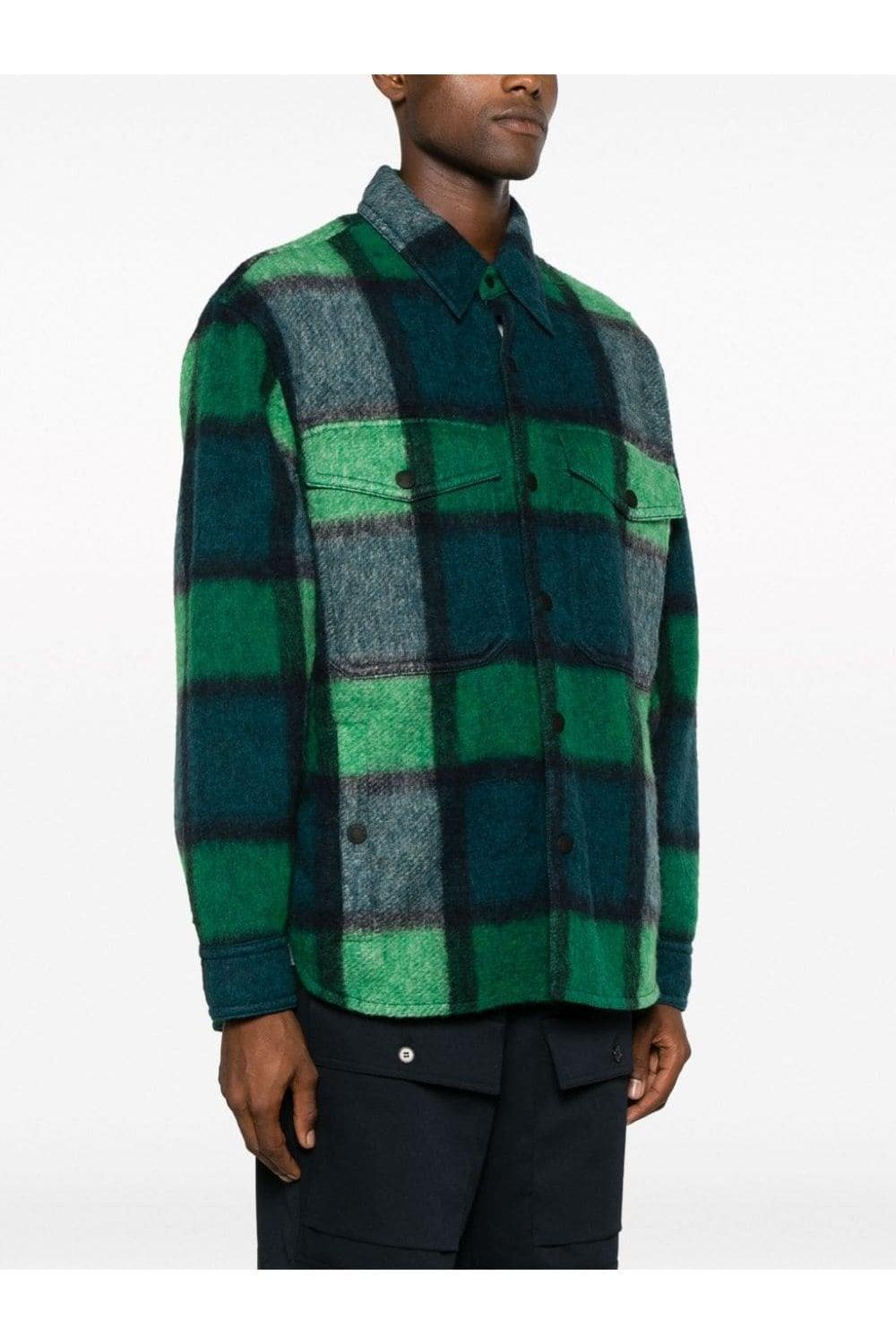 MONCLER Waier Shirt Jacket In Green Product Image