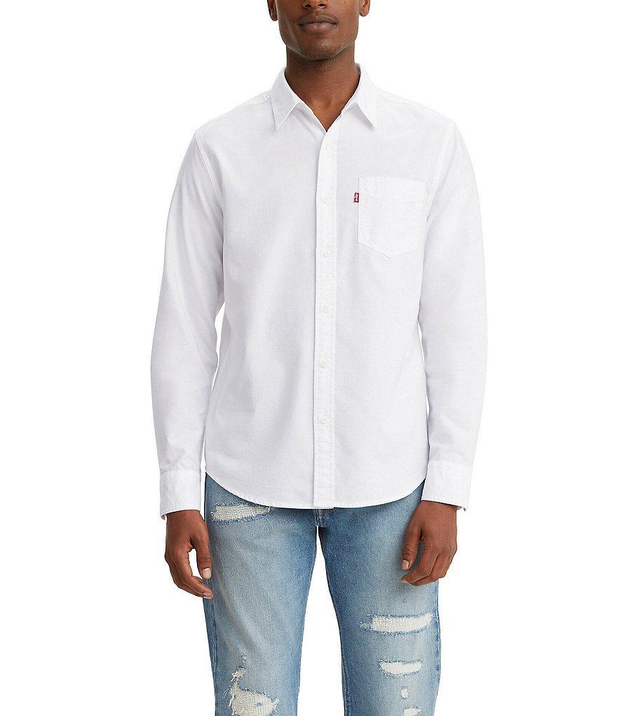 Levi's® Long Sleeve Classic Standard Fit Pocket Woven Shirt Product Image