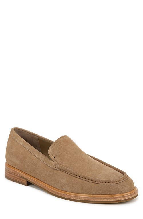 VINCE Men's Rafael Suede Slip-on Loafers In Cocoa Brown Product Image