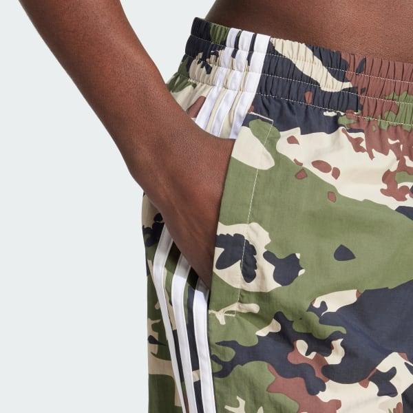 Camo Allover Print Swim Shorts Product Image