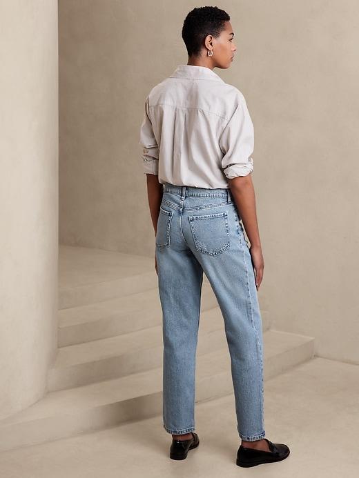 High-Rise Straight Jean Product Image