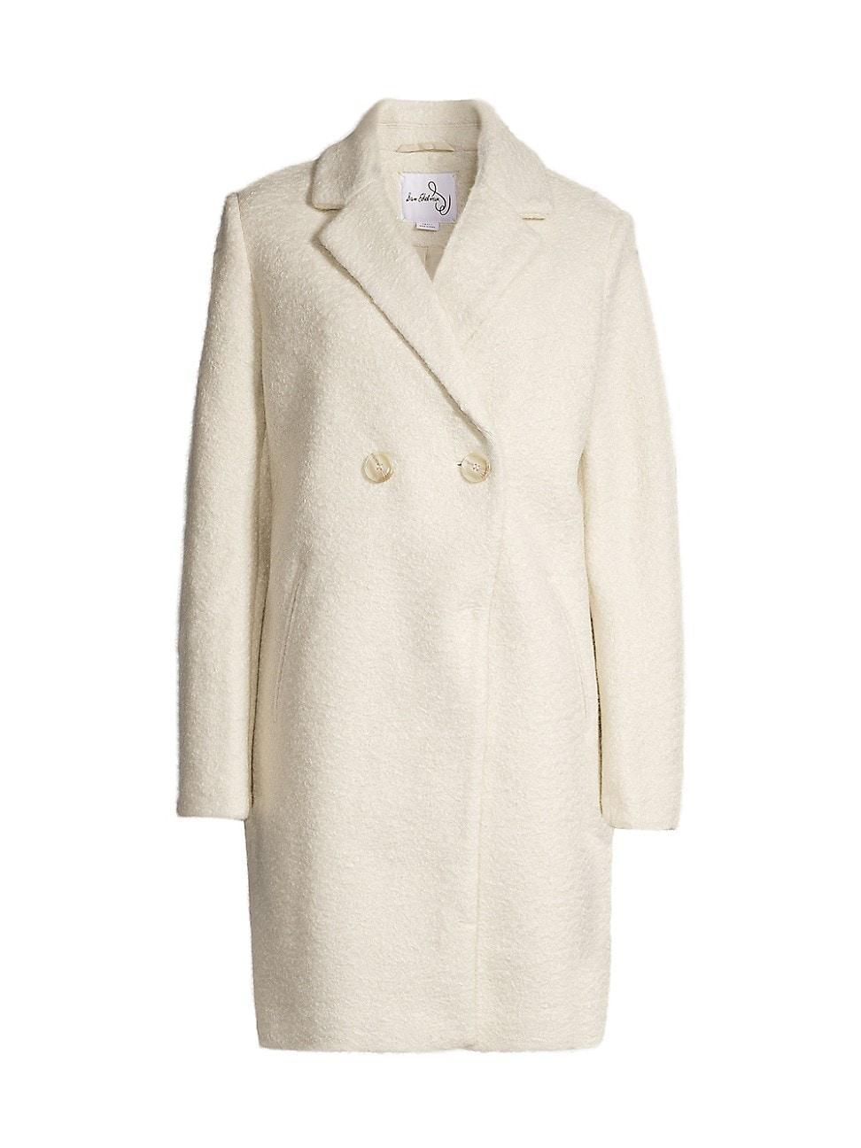 Sam Edelman Boucl Tweed Double Breasted Coat Product Image