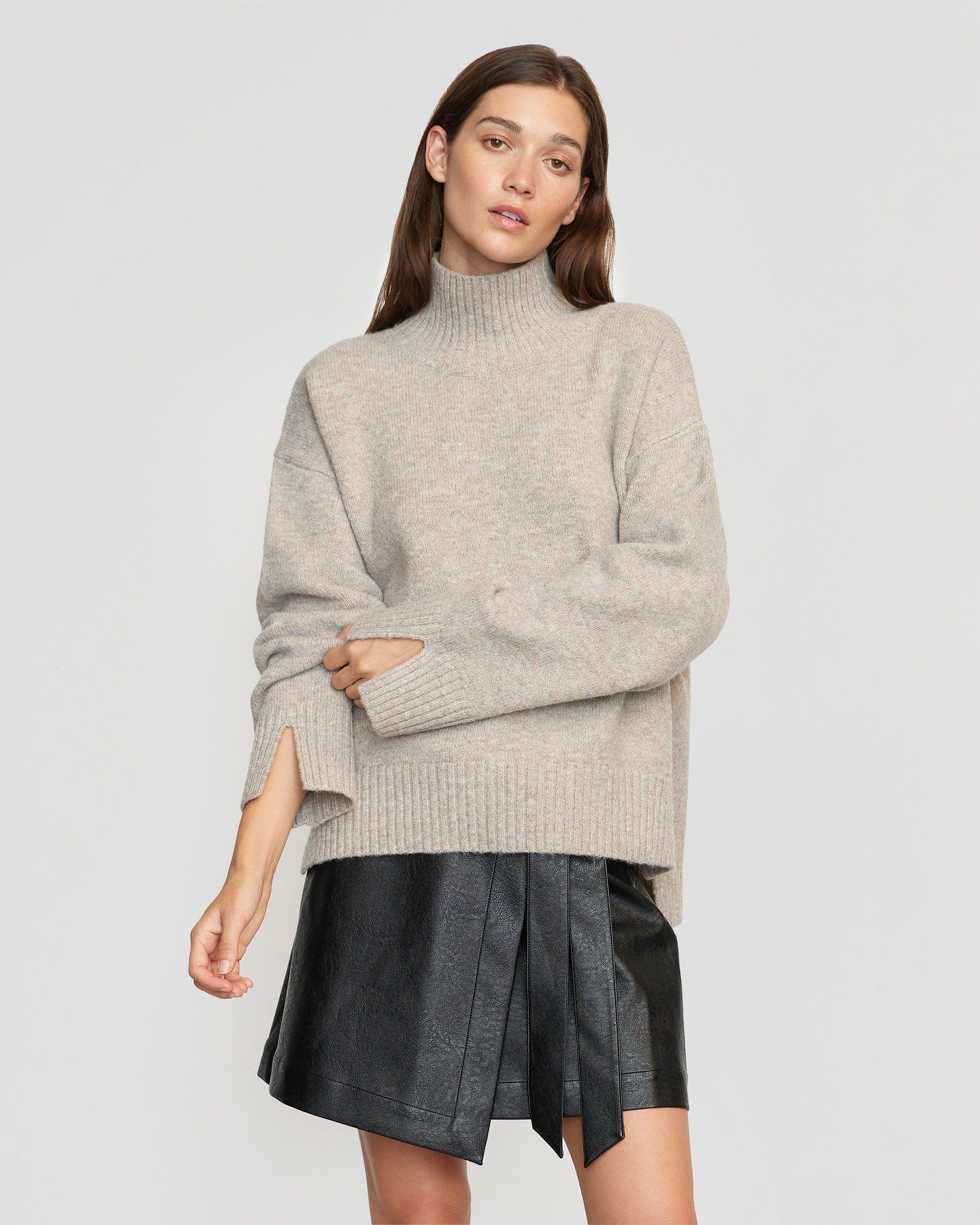 Karlie Oversized Turtleneck Sweater Product Image