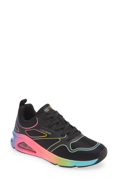 Skechers Womens Tres Air Uno Rainbow Roads Sneaker Product Image