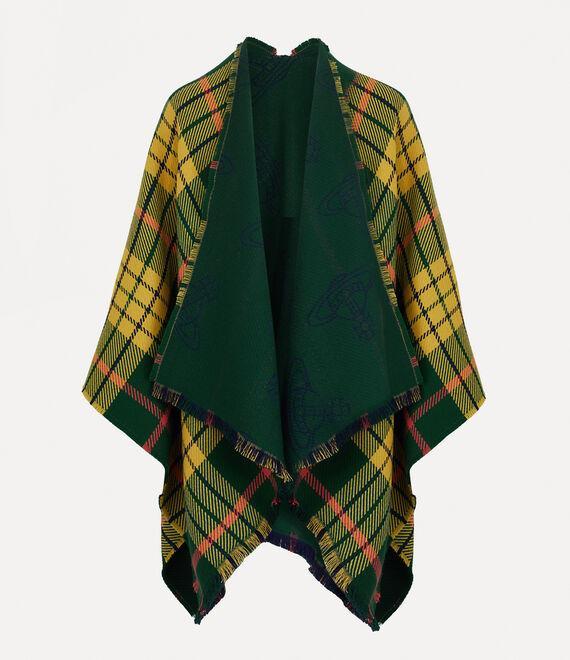 Tartan Poncho Product Image