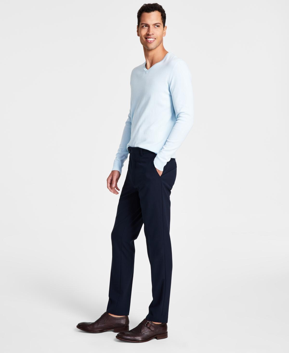 Calvin Klein Mens Infinite Stretch Skinny-Fit Dress Pants Product Image