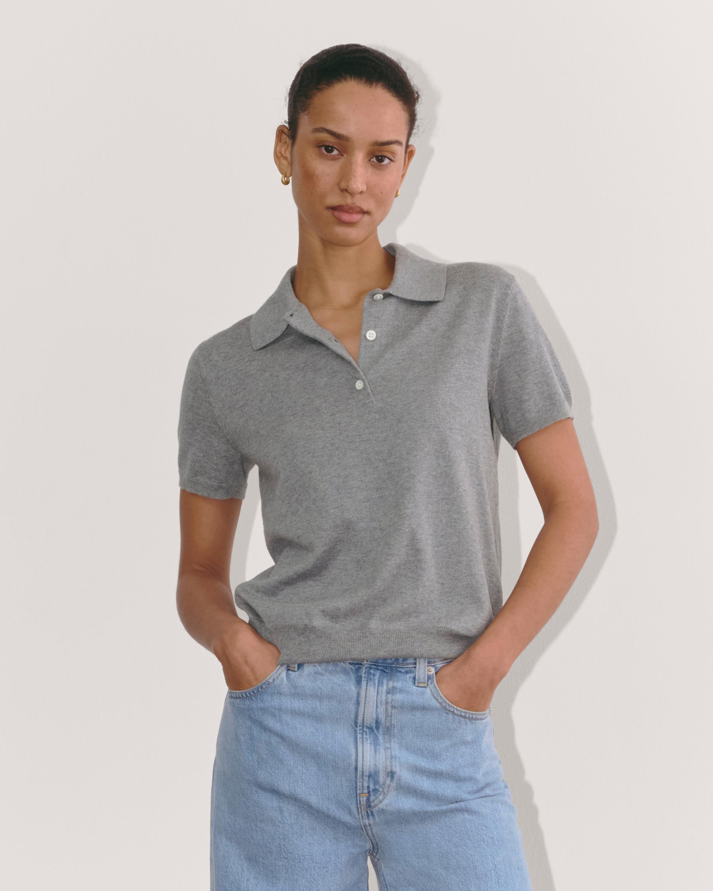 The Polo in Cotton Cashmere Product Image