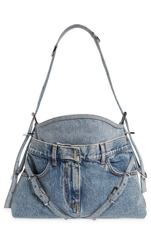 Womens Medium Voyou Boyfriend Bag In Jeans Product Image