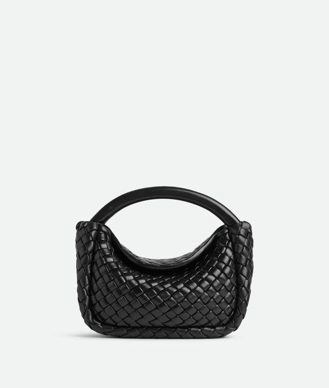 Women's Small Cobble Top Handle in Black Product Image