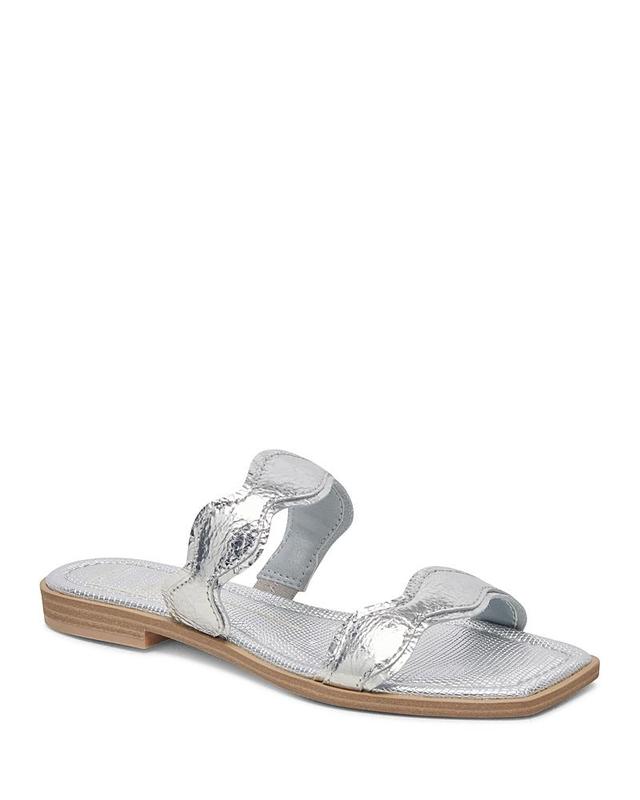 Dolce Vita Womens Ilva Slip On Square Toe Slide Sandals Product Image