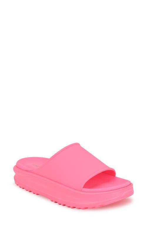 Nine West Sunshin Platform Slide Sandal Product Image