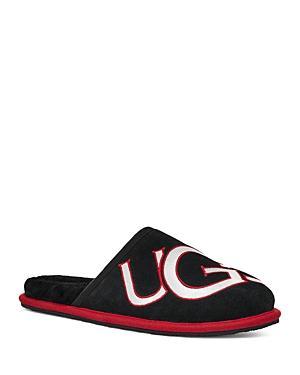 UGG Mens Scuff Logo II Sheepskin Slippers Product Image