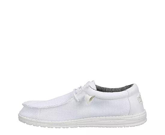 Heydude Mens Wally Knit Wide Slip On Sneaker Product Image