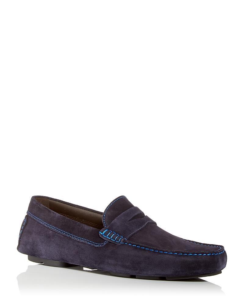 Mens Soft Suede Driving Loafers Product Image