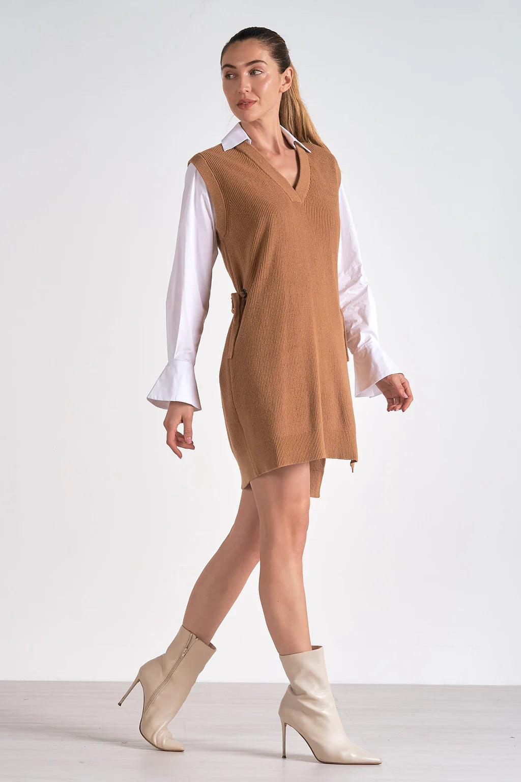 Nia Sweater Dress Product Image