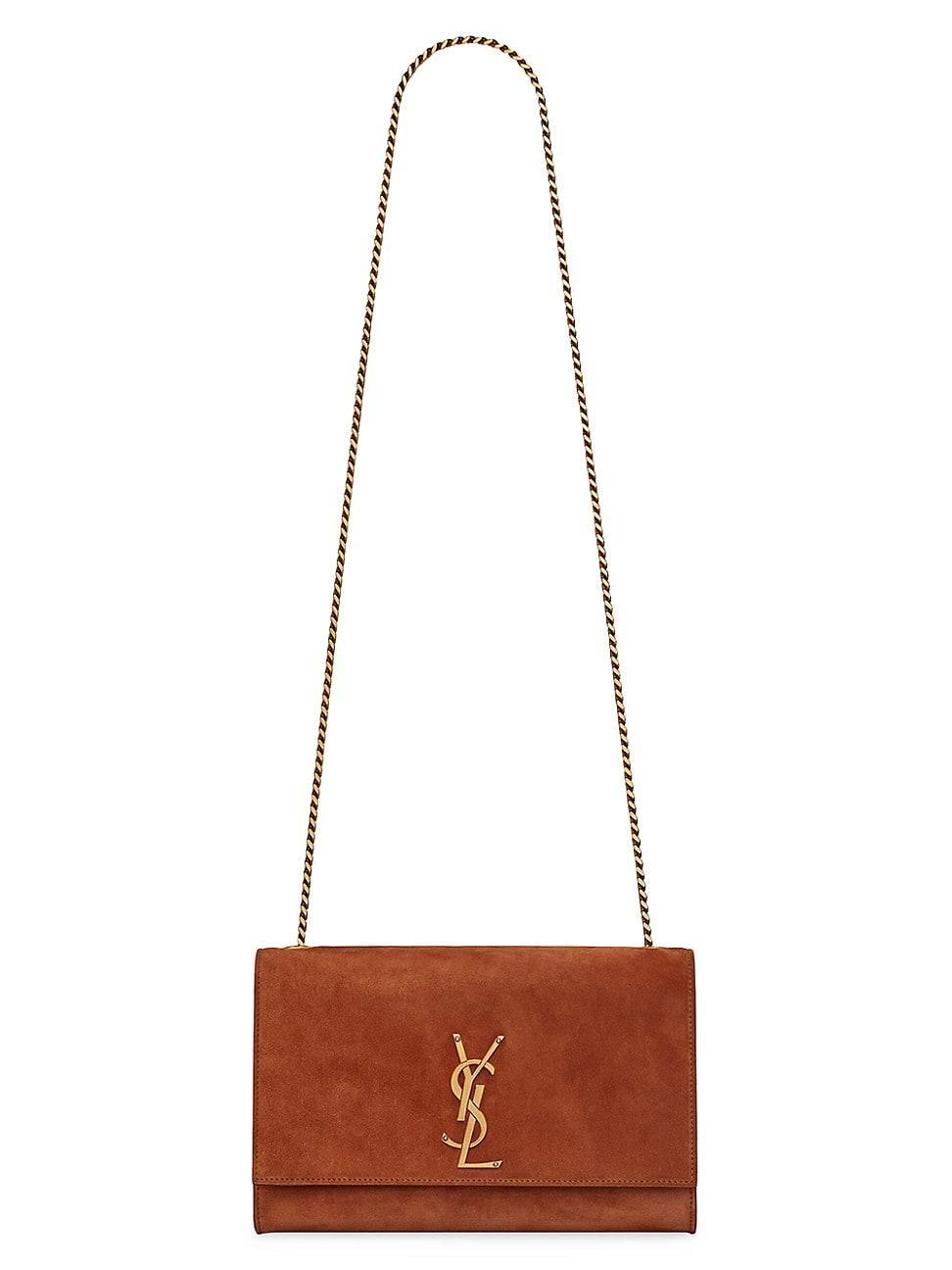 Womens Kate Medium Crossbody Bag In Suede Product Image