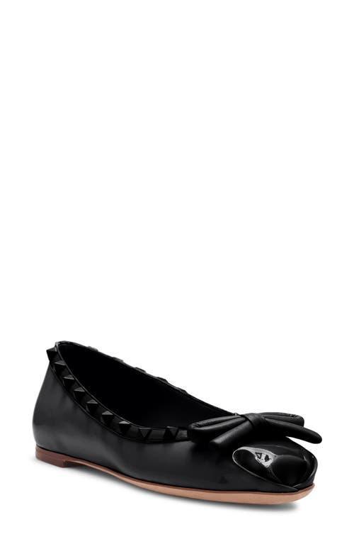 Valentino Garavani Womens Rockstud Ballet Flats Product Image