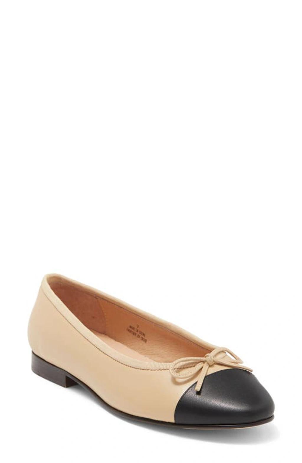 JEFFREY CAMPBELL Arabesque Ballet Flat In Brown product image