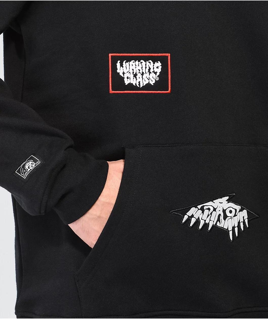 Lurking Class by Sketchy Tank DIY Black Hoodie Product Image