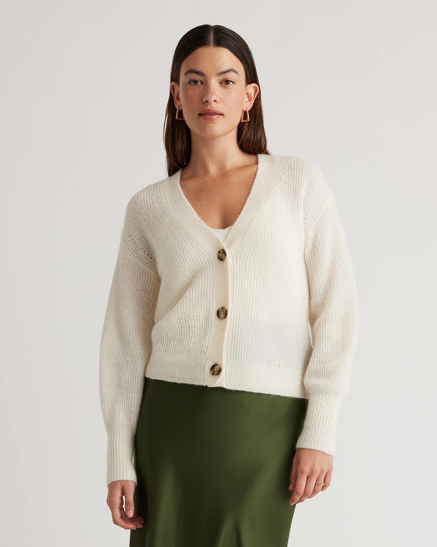 Alpaca Cardigan Sweater | Quince Product Image