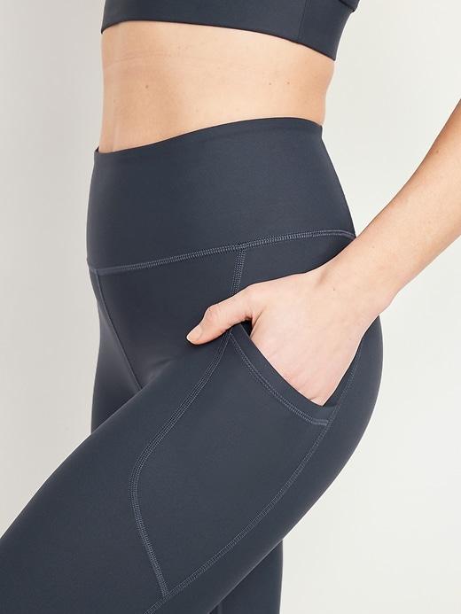 High-Waisted PowerSoft Full-Length Pocket Leggings Product Image