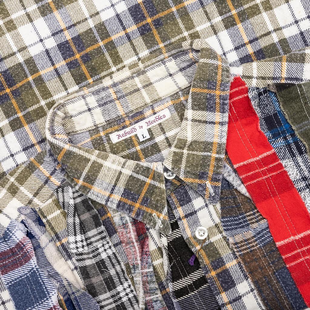 Ribbon Flannel Shirt - Assorted Male Product Image