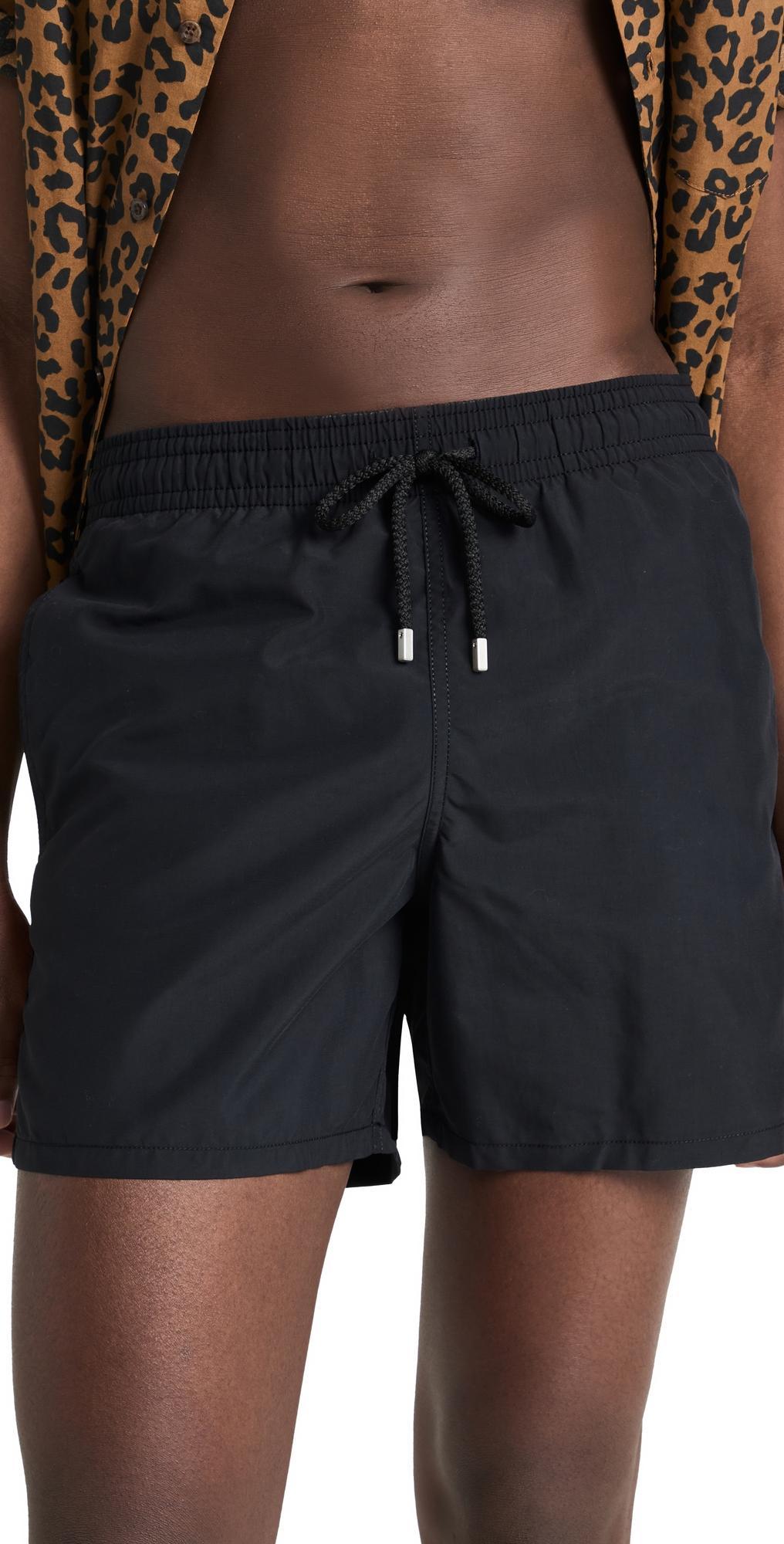 Vilebrequin Moorea Solid Swim Trunks Men's Swimwear Product Image