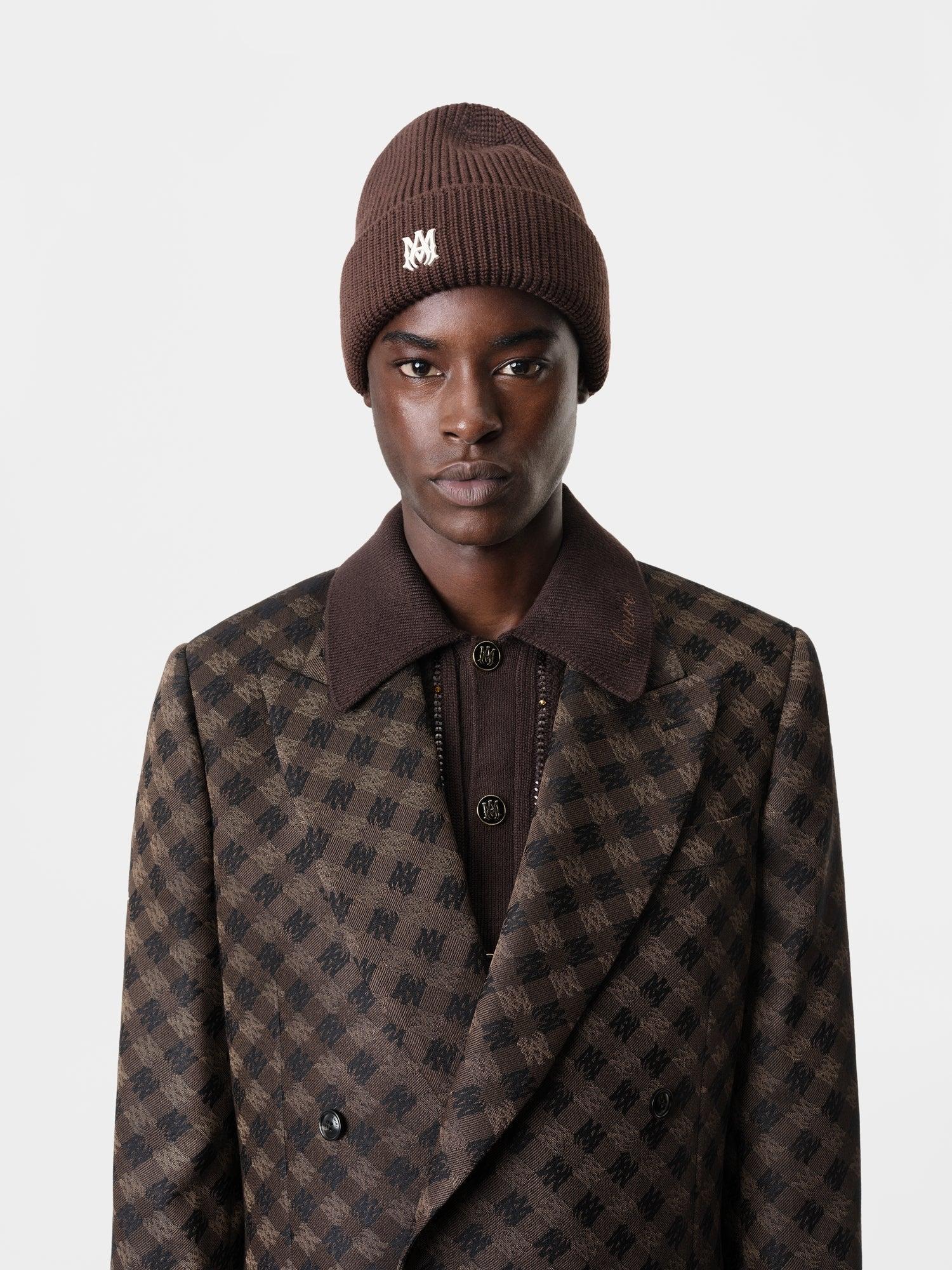 MA BEANIE - Dark Brown Male Product Image