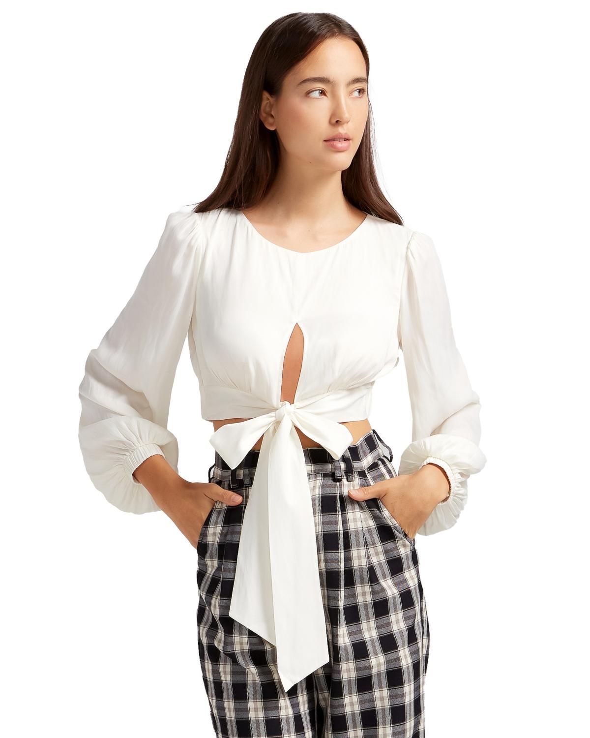 Belle & Bloom Womens No Way Home Cropped Top Product Image